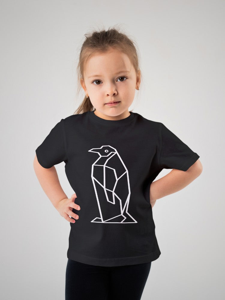 KIDS Unisex T Shirt - Geometric Penguin
