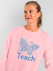 Butterfly Oversized Sweatshirt