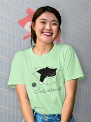Women's Classic Fit T-Shirt - Lazy Cat