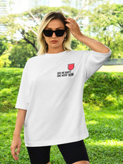Women's Oversized Classic Fit Tee | Give Me Baby One More Wine