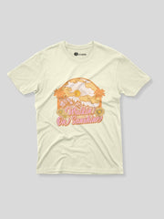 KIDS Crew Neck T Shirt - Walking On Sunshine