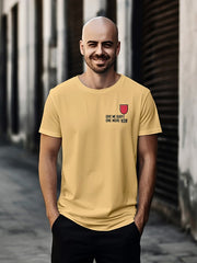 Men's Funny Wine Supima Cotton T-shirt