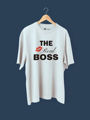 Women's Oversized Classic Tee | The Real Boss
