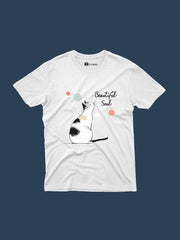 Kid's Unisex T Shirt - Meme Cat