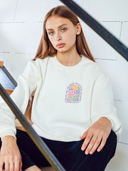 Regular Fit Sweatshirt | To Be Happy
