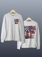 Regular Fit Sweatshirt - Geometric Penguin