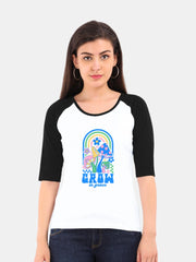 Women's Raglan T-Shirt | Grow in Grace