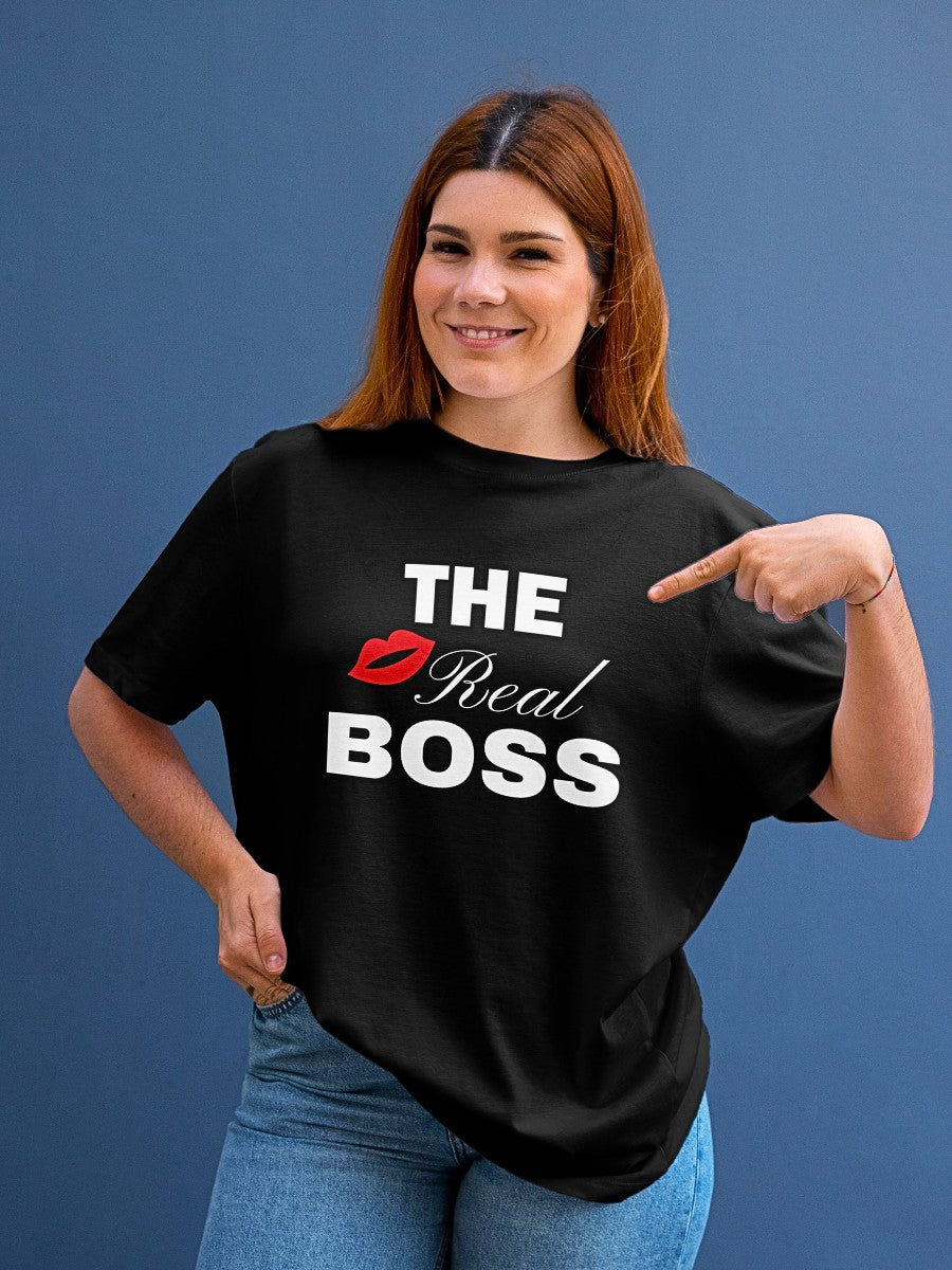 Women's Oversized Classic T-Shirt | The Real Boss