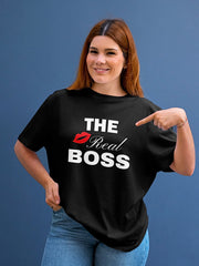 Women's Oversized Classic T-Shirt | The Real Boss