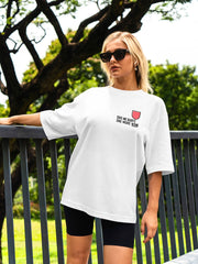 Women's Oversized Classic Fit Tee | Give Me Baby One More Wine