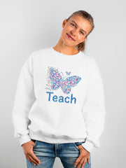 Butterfly Oversized Sweatshirt