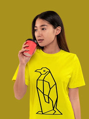 KIDS Geometric Penguin T- Shirt