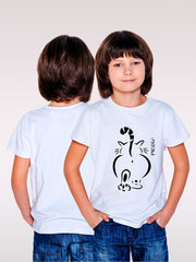 KIDS Funny Cat Crew Neck T Shirt