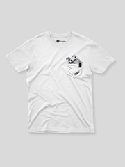 KIDS Crew Neck T Shirt - Animals in Pocket