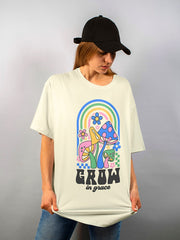 Women's Oversized Classic T-Shirt | Grow In Grace