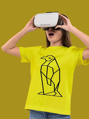 KIDS Geometric Penguin T- Shirt