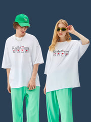 Women's Oversized Classic T-Shirt | Valentine Coffee