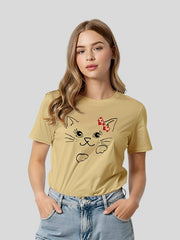 Women's Baby Cat Supima Cotton T-shirt