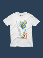 KIDS  Crew Neck T Shirt - Butterfly Life