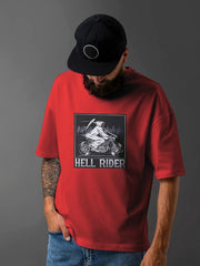 Men's Oversized Classic T-Shirt | Hell Rider