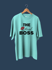 Women's Oversized Classic Tee | The Real Boss