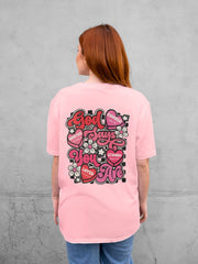 Women's Oversized Classic Tee | God Says You are Strong