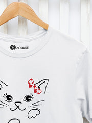 Women's Baby Cat Supima Cotton T-shirt