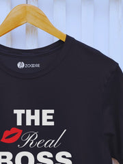 Women's Supima T-shirt - The Real Boss