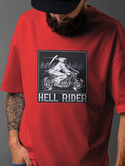 Men's Oversized Classic T-Shirt | Hell Rider