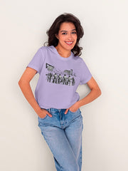 Women's Supima T-shirt - Western Cowboy