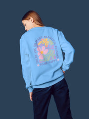 Regular Fit Sweatshirt | To Be Happy