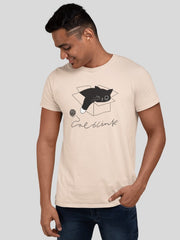 Men's Classic Fit T-Shirt - Lazy Cat