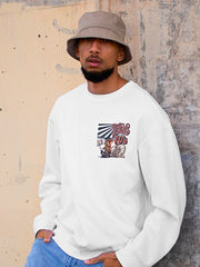 Regular Fit Sweatshirt - Geometric Penguin
