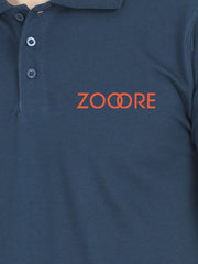 Men Embroidered Regular Fit Polo Brand T-Shirt