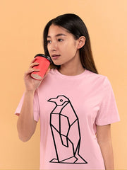 KIDS Geometric Penguin T- Shirt