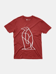 KIDS Unisex T Shirt - Geometric Penguin