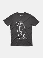 KIDS Unisex T Shirt - Geometric Penguin
