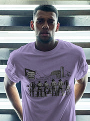Men's Supima T-shirt - Western Cowboy