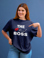 Women's Oversized Classic T-Shirt | The Real Boss