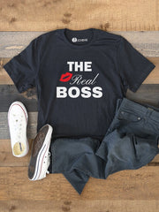 Women's Supima T-shirt - The Real Boss