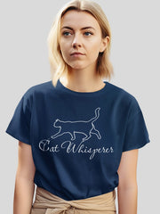Women's Supima T-shirt - Cat Whisperer