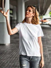 Women's Supima Cotton Solid Color T-shirt