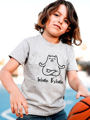 KIDS Unisex T Shirt - Inhale Exhale