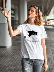 Women's Funny Cat Supima Cotton T-shirt