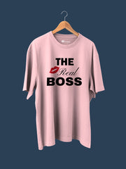 Women's Oversized Classic Tee | The Real Boss