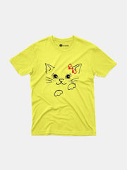 Kids Baby Cat Face T Shirt