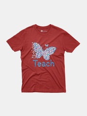 KIDS Unisex Butterfly T Shirt - Teach