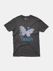 KIDS Unisex Butterfly T Shirt - Teach