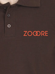 Men Embroidered Regular Fit Polo Brand T-Shirt