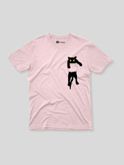 KIDS Unisex T Shirt - Funny Pocket Cat